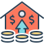 investment, financing, funding, buying shares, expenditure, financial support, monetary 