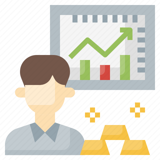 Business, finance, graph, human, investment, investor icon - Download on Iconfinder