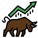 bear, stock, down, market, investment