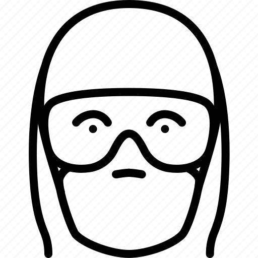 Face, face protection, glasses, mask, protection icon - Download on Iconfinder