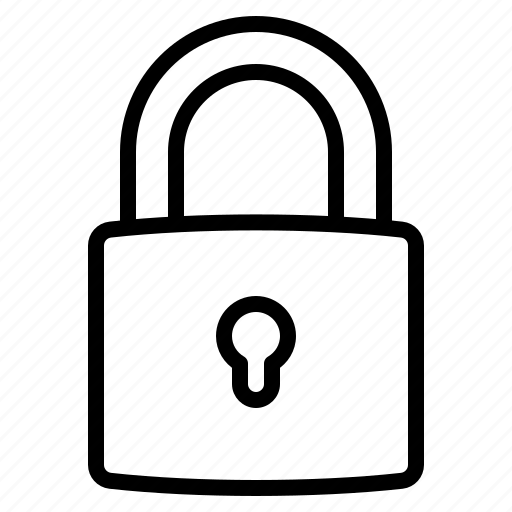 Padlock, lock, locked, privacy, security, password, protection icon - Download on Iconfinder