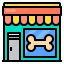 animal, bone, pet, shop, store 