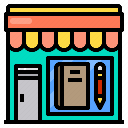 Book, pencil, shop, store icon - Download on Iconfinder