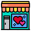 heart, love, shop, store, wedding 