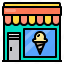 cream, ice, restaurant, shop, store 
