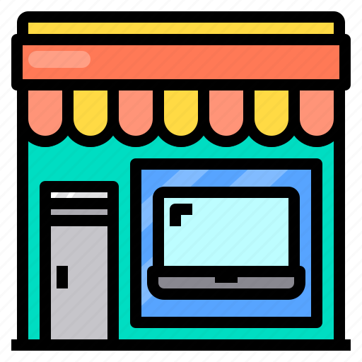 Computer, laptop, shop, store icon - Download on Iconfinder