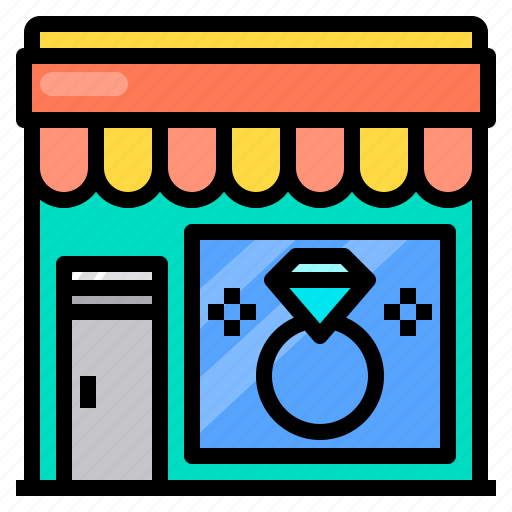 Diamond, ring, shop, store, wedding icon - Download on Iconfinder