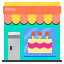 birthday, cake, candle, shop, store 