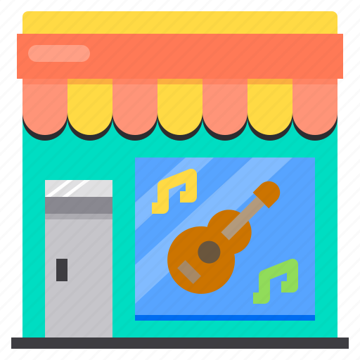 Guitar, music, shop, store icon - Download on Iconfinder