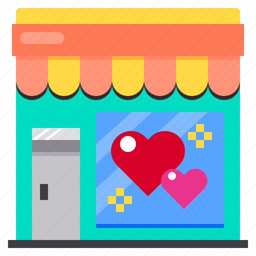 Heart, love, shop, store, wedding icon - Download on Iconfinder