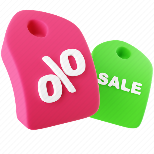 Sale tag, sale, discount, tag, offer, label, price-tag 3D illustration - Download on Iconfinder