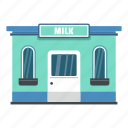 dairy, grocery, milk, object, shop, store