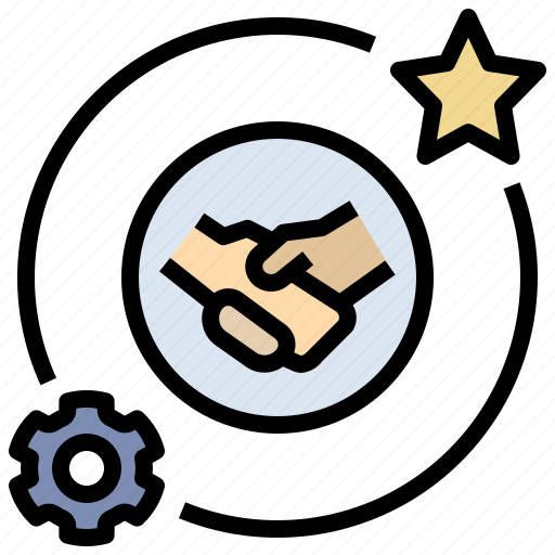 Cooperation, deal, teamwork, partner, agreement icon - Download on Iconfinder