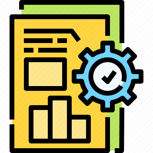 Bar, business, chart, gear, growth, setting, statistics icon - Download on Iconfinder