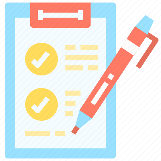 Document, education, file, list, pen, plan, test icon - Download on Iconfinder