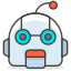 face, robot 