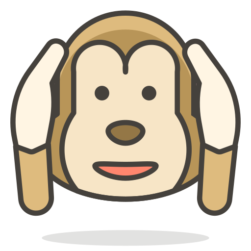 Evil, hear, monkey, no icon - Free download on Iconfinder