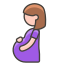 woman, pregnant 