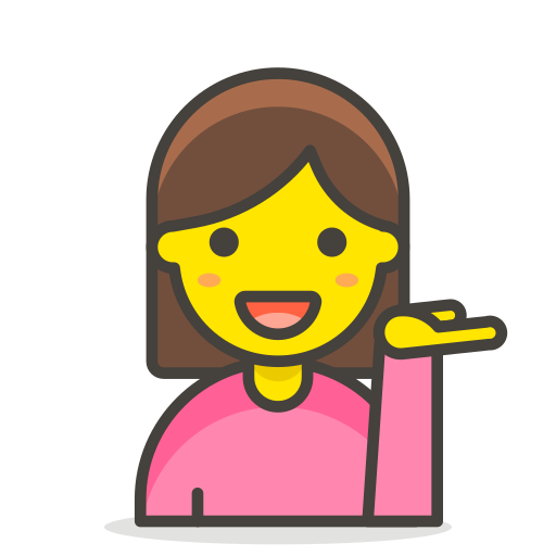 Woman, tipping, hand gesture icon - Free download