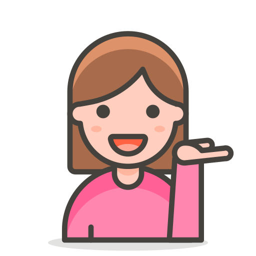 Woman, tipping, hand gesture icon - Free download