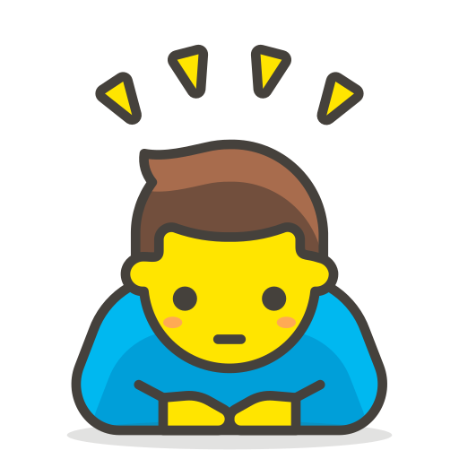 Bowing, man icon - Free download on Iconfinder