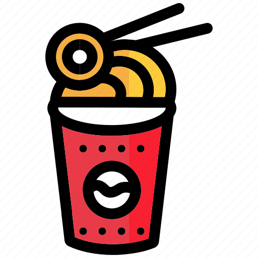 Instant, cup, food, noodles, precooked icon - Download on Iconfinder