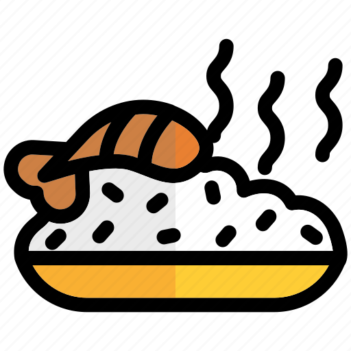Shrimp, dish, food, fried, rice icon - Download on Iconfinder