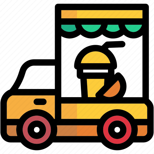 Smoothie, bar, fruit, juice, truck icon - Download on Iconfinder