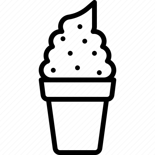 Ice, cream, icecream, food, frozen, summer, cone icon - Download on Iconfinder