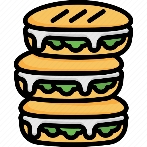 Arepas, colombian, food, restaurant, cultures, colombia, sweet icon - Download on Iconfinder