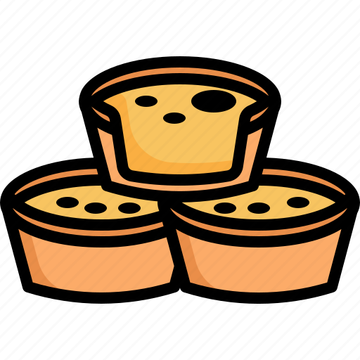 Pastel, de, nata, food, recipe, portuguese, portugal icon - Download on Iconfinder