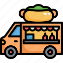 food, truck, fast, hotdog, trucking, transportation, shop