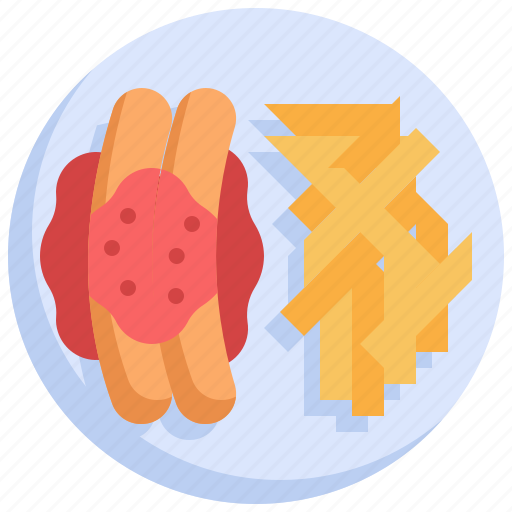 Currywurst, german, fries, food, dish, germany, sausage icon - Download on Iconfinder