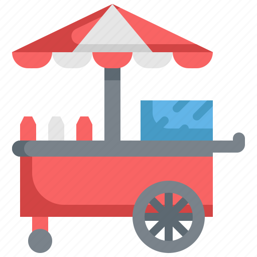 Food, stand, restaurant, street, commerce, shopping, stall icon - Download on Iconfinder