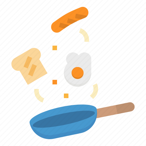 Breakfast, egg, food, fried, pan icon - Download on Iconfinder