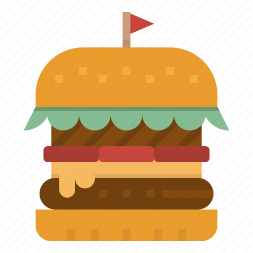 America, burger, food, hamburger, street icon - Download on Iconfinder