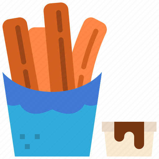 Churros, food, street food, fast food, cafe, menu icon - Download on Iconfinder