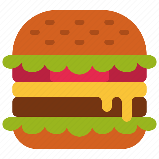 Hamburgers, burger, food, street food, fast food, cafe, menu icon - Download on Iconfinder
