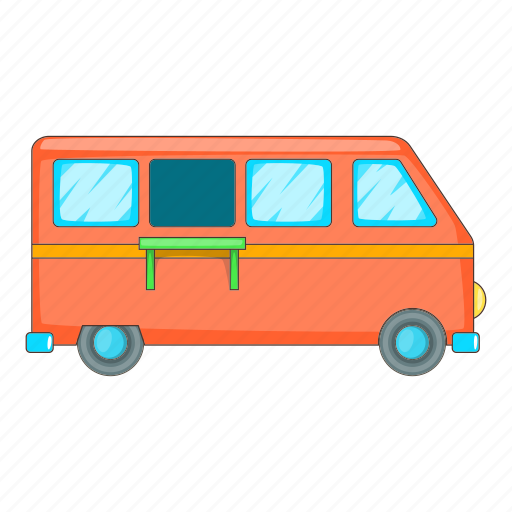 Food, restaurant, van, vehicle icon - Download on Iconfinder