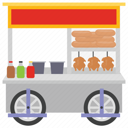 Food point, market stall, meat food, meat stall, street food icon - Download on Iconfinder