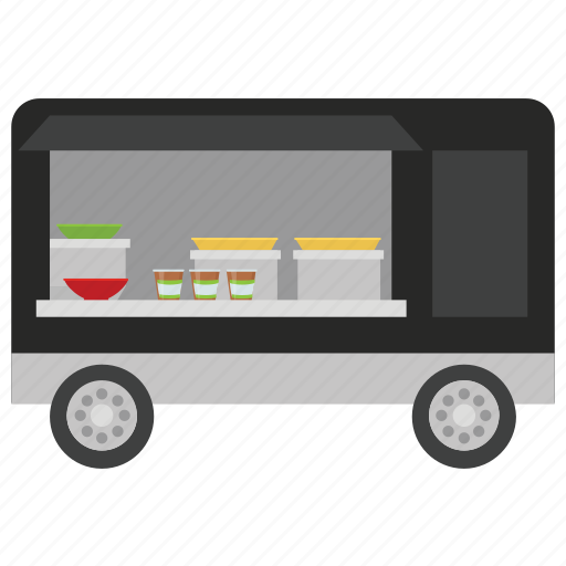 Food cart, food delivery, food stall, mobile food, street stall icon - Download on Iconfinder