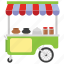 food booth, food cart, street food, street stall, vendor food 