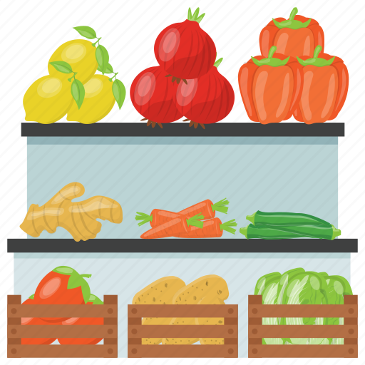 Food shop, food stall, street stall, vegetable kiosk, vegetable stall icon - Download on Iconfinder
