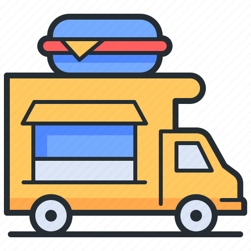 Food, truck, delivery, burger icon - Download on Iconfinder