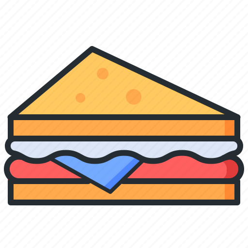 Sandwich, food, toast, street icon - Download on Iconfinder