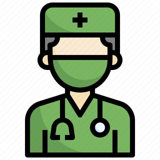 Doctor, surgeon, medical, mask, healthcare, zmedical icon - Download on Iconfinder