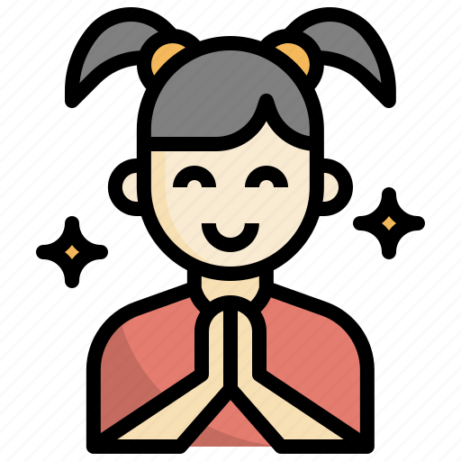 Relief, calm, woman, relax, people icon - Download on Iconfinder