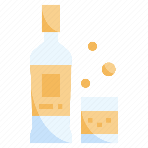 Alcohol, alcoholic, beverage, glass, bottle icon - Download on Iconfinder