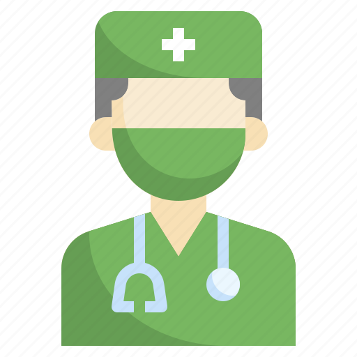 Doctor, surgeon, medical, mask, healthcare, zmedical icon - Download on Iconfinder