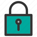 lock, locked, padlock, password, protection, security